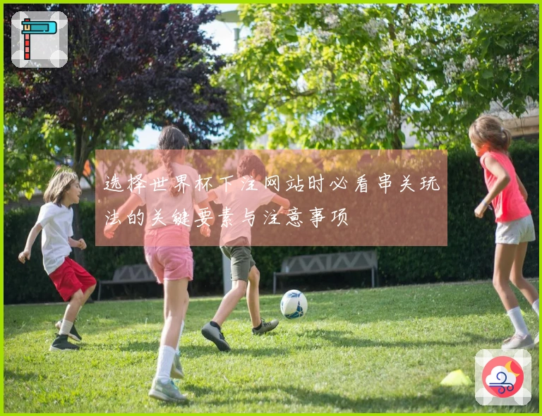 选择世界杯下注网站时必看串关玩法的关键要素与注意事项